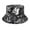 Black, variant on Bucket Hats Bucket Hats Letter Print Fisherman Hat Wear Cap Unisex Outdoor Party For Women Bucket Hats winter hats