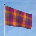 thumbnail image 2 of Kll Purple Yellow Buffalo Plaid Flag 4x6 Ft Parade Party Flag Outdoor Flag Decorative Flag Banner Flags Garden Flag Home House Flags, 2 of 7