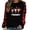 Red-C, variant on Virmaxy Merry Christmas Women's Christmas Printed Plaid Patchwork Long Sleeve Round Neck T-Shirt Top Fashion Crew Collar Pullover Shirt Winter Casual T-Shirt Blouse Tops Red-A XS