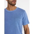 thumbnail image 4 of George Men's and Big Men's Slub Pocket Tee with Short Sleeves, Size XS-3XL, 4 of 5
