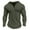 A-A-Army Green, variant on Momasggi Mens Waffle Knit Hoodies Casual Long Sleeve Drawstring Hooded Sweatshirt Slim Fit Muscle Hoodie Quarter Button Pullover Tops Khaki 2XL