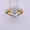 Gold, variant on Ariel Engagement Ring Cubic Zirconia Women Sterling Silver Ginger Lyne Collection