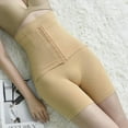 thumbnail image 4 of BangWanChi Tummy Control Shapewear Panties Women's Large Body Shaping Pants Zipper Open Crotch High Waist Hip Lifting Tight Pants, 4 of 5