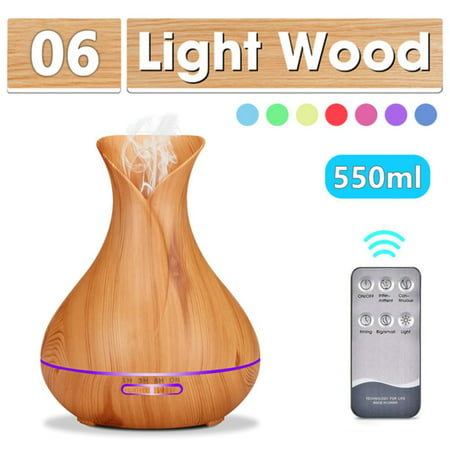 

400ML Aromatherapy Diffuser Xiomi Air Humidifier with LED Light Home Room Ultrasonic Cool Mist Aroma Essential Oil Diffuser