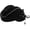Black, variant on Punk Style Sailor Beret Hat with Cross Pendant Fashion Statement Hat 56-58cm