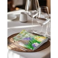 thumbnail image 6 of Easter Bunny Cloth Napkins Set of 6 Reusable Dinner Napkins, Spring Easter Eggs Chicken Sage Green Plaid Cocktail Napkin Washable Table Napkins for Wedding/Holiday Party/Baby Shower 20"x20", 6 of 7