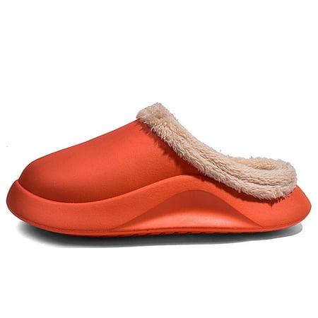 

Lopsie Clogs for Women Men Fleece Lined Garden Clog Winter Warm House Slippers Removable Lining Anti-Slip Indoor Outdoor Mules Shoes Size 5-10 US