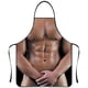 thumbnail image 1 of Delantales Divertido Delantal de Vestir Completo Delantal de Jeans de Hombre Musculoso Delantal Divertido, 1 of 3