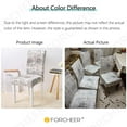 thumbnail image 4 of Dining Room Chair Covers for Dining Room Set of 4,Stretch Dining Chair Cover for Dining Room Kitchen Washable Removable(4Pack,Printed Geometric Pattern), 4 of 6