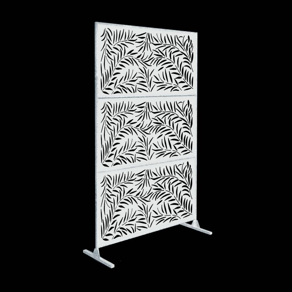 6' H x 4' W Laser Cut Metal Privacy Screen,Metal Privacy Screen Fence