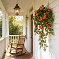 thumbnail image 1 of Daisys Wall Mounted Floral Arrangement Faux Hanging Flower Bouquet For Porch And Courtyard Decoration, 1 of 6