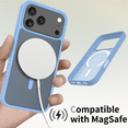 thumbnail image 4 of XNB for IPhone 17 Pro Max Case [Compatible with Magsafe]Translucent Matte Phone Cover, [Military Grade Drop Protection] Slim Durable Shockproof Protective Bumper, 4 of 5