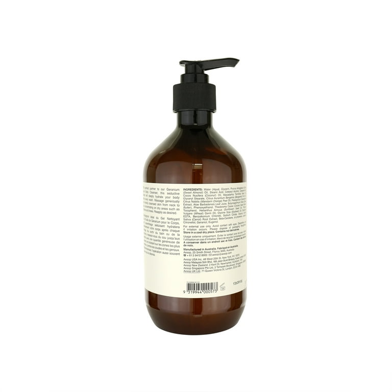 Amazon.com : Aesop Geranium Leaf Body Balm | Skin Softening