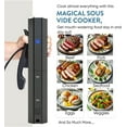 thumbnail image 6 of Yedi Infinity Sous Vide, Powered by Octcision Technology,  Color Black,  Features Deluxe Accessory kit, 6 of 6