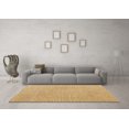 thumbnail image 3 of Ahgly Company Indoor Square Solid Brown Modern Area Rugs, 4' Square, 3 of 4