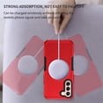 thumbnail image 2 of Magnetic Phone Case for Samsung Galaxy S21+ Plus (Not S21) Compatible for Magsafe, Military-Grade Shockproof Protective Case Built-in Magnet Circle for Samsung Galaxy S21 Plus, MS Red, 2 of 18