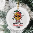 thumbnail image 2 of Mango Christmas Ornament Gifts for Baby Boy Girl Friends Besties, Vegetable Lovers Christmas Ornament Tree, Custom Name Text Mango Fruits Lovers Christmas Ornaments, 2 of 5