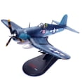 thumbnail image 1 of TAPDRA 1:72 F4U Corsair WWII USMC Chasseur VMF 214 Blanc 86 Modèle Réduit Avion de Collection Cadeau avec Support d'Exposition, 1 of 4