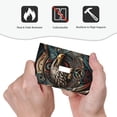 thumbnail image 4 of Tribal Native Eagle Symbols Black Single Toggle Wall Plate 1 Gang Decorative Electrical Outlet Light Switch Cover Switchplate, 4 of 5