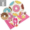 Donut Time Party Pack For 8
