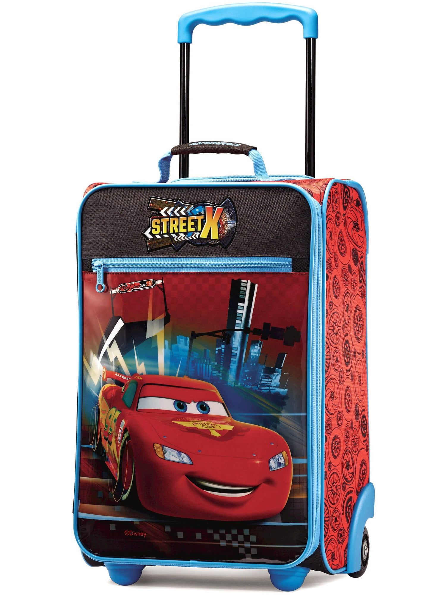 American Tourister Disney Cars 18 Upright Soft Side Suitcase