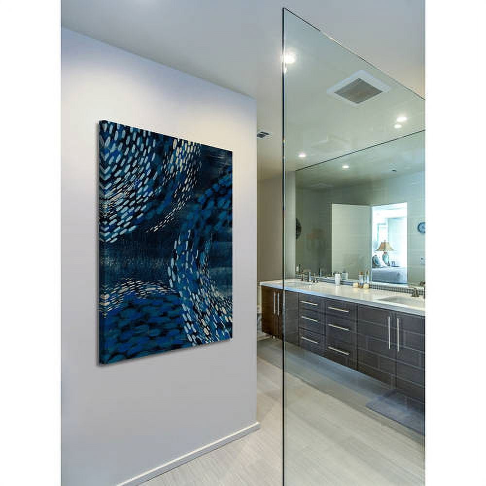 Marmont Hill "Moon Tide I" Painting Print on Wrapped Canvas