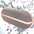 thumbnail image 1 of Altavoces Bluetooth portátiles INSMY, altavoz inalámbrico de 20 W, sonido estéreo fuerte, graves intensos, IPX7 impermeable, flotante, emparejamiento estéreo TWS, 24 horas, Bluetooth, rosa, 1 of 5