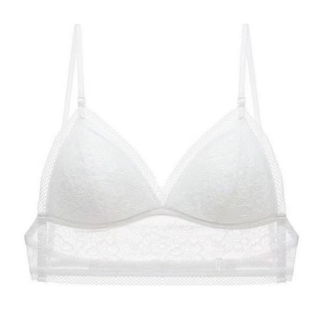 

Women s Lace Sexy Bralette Bra Padded Deep V Neck Wireless Halter Backless Bra for Backless Dress