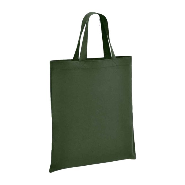 Brand Lab - Bolsa para la Compra de Algodón (Bosque)