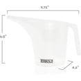 thumbnail image 4 of Terbold Funnel Pitchers, Set of Two 1000mL Pitchers, White and Yellow, 4 of 7