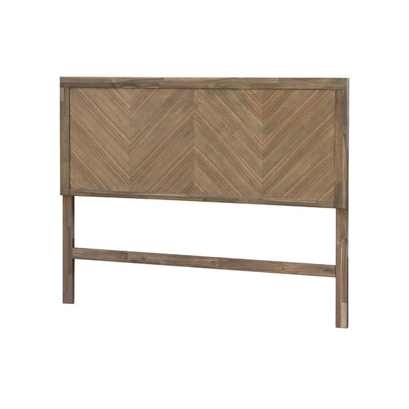Piero Chevron Queen Headboard - Monterey Brown
