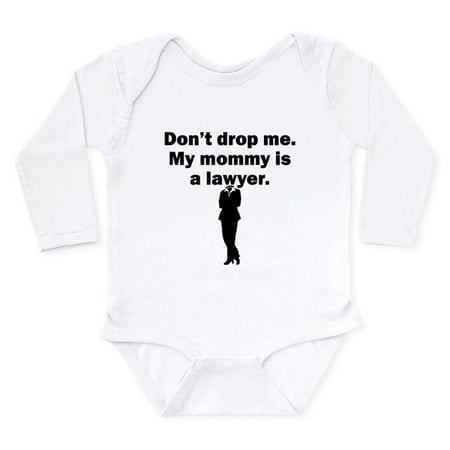 

CafePress - My Mommy Is A Lawyer Body Suit - Long Sleeve Infant Bodysuit