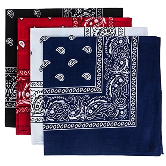 Bandanas for Men & Women, Boys & Girls - Paisley Bandana - Head Wrap, Scarf