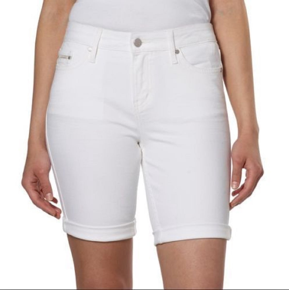 Calvin Klein Womens Denim City Bermuda 