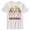 White, variant on Boy's Lilo & Stitch Rock & Roll Sunset  Graphic Tee White Large