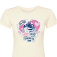 thumbnail image 3 of Star Wars - Valentine Droid You're Looking For - Juniors Fitted Graphic T-Shirt, 3 of 5