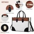 thumbnail image 6 of LOVEVOOK Laptop Bag for Women 15.6 lnch,Waterproof Laptops Tote Bags for Womens,Professional Work Bags for Women with Cup Holder,Large Laptop Purse Computer Briefcase Office Teacher Clutch Bag,2 PCS, 6 of 9