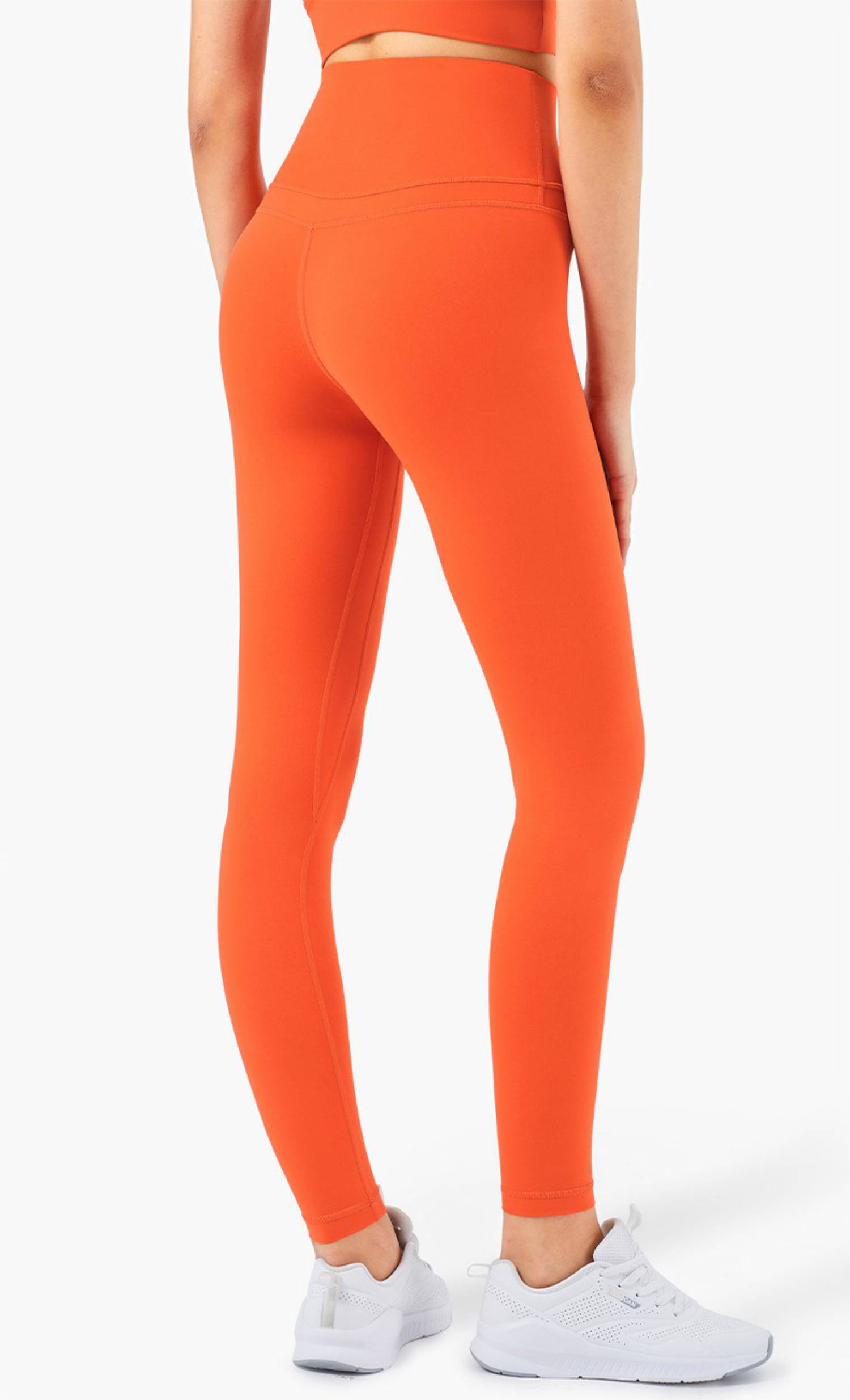 Women's High Waisted Yoga Pants, Naked 