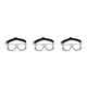 thumbnail image 5 of Qarigey Gafas deportivas para hombre, gafas protectoras lavables reutilizables portátiles, montura de PC, gafas ajustables, equipo deportivo Type1 NO1, 5 of 6