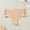 Beige, variant on TMOYZQ Plus Size Cut Out Underwear for Women Sexy Solid Color High Waist Bikini Briefs Comfort Full Coverage Compression Panties for Ladies