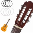 thumbnail image 4 of HUGFEGWE Nylon Classical Guitar Strings,Guitar String for Classical Guitars Musical Instrument Accessory Part(Black&white) CA919-102959, 4 of 8