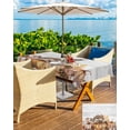 thumbnail image 5 of Boanket Outdoor Tablecloth with Umbrella Hole for Patio/Picnic/Party/Camping, Thanksgiving Hedgehog Waterproof Table Cloth Rectangle Table Cover Washable, Fall Pumpkins Harvest Vintage (52"x 70"), 5 of 7
