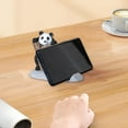 thumbnail image 6 of CxhicLuv Cute Panda Cell Phone Stand, Multifunctional Tablet Holder for Desk, Resin Phone Stand for Office & Home, Modern Desktop Decorations, Perfect Gift for Friends & Family, 6 of 6