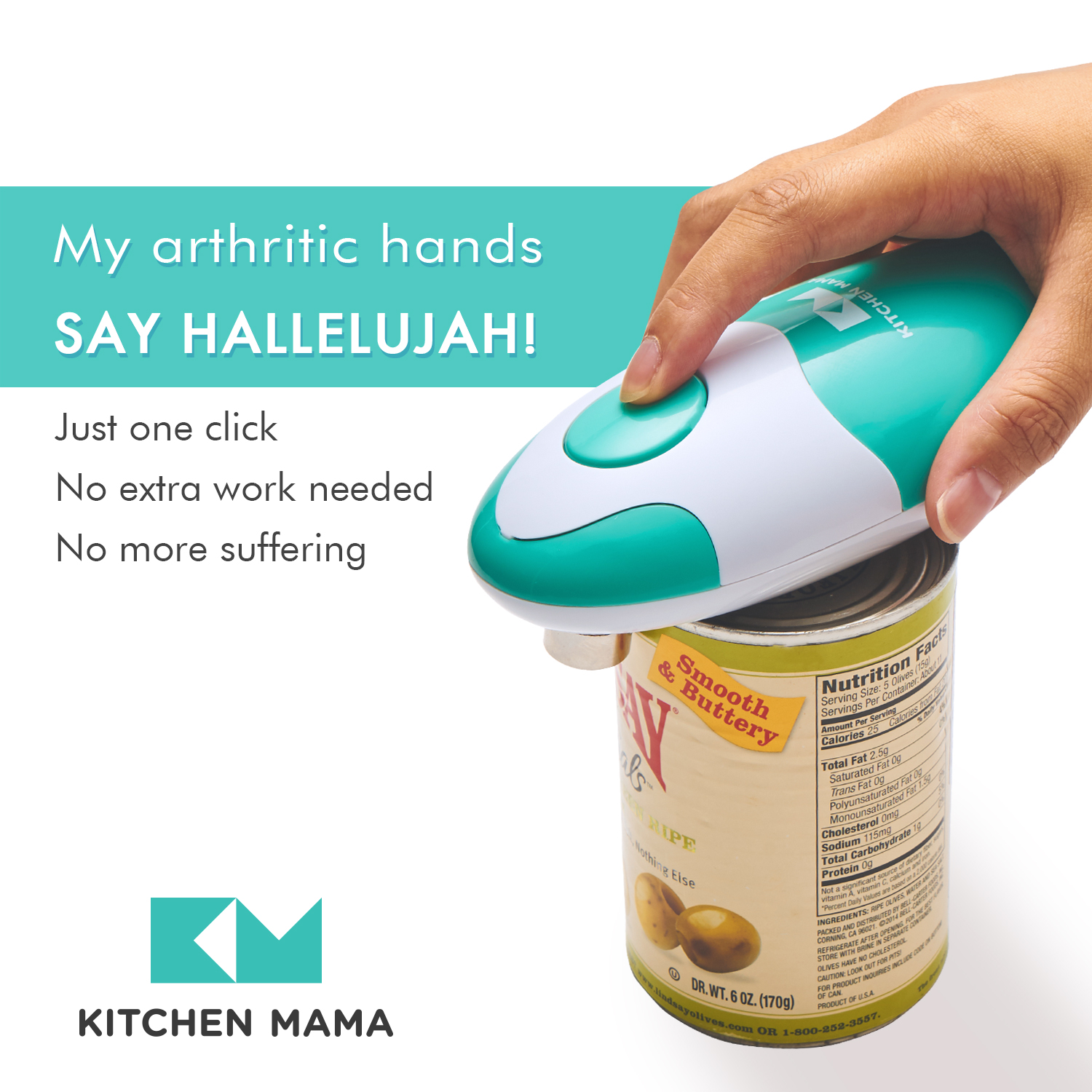 Walmart Kitchen Mama Can Opener KENKHI