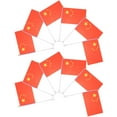 thumbnail image 2 of Miangastore 15Pcs Car Window Flagpoles Portable Delicate Suction Flagpole Bases (White), 2 of 8