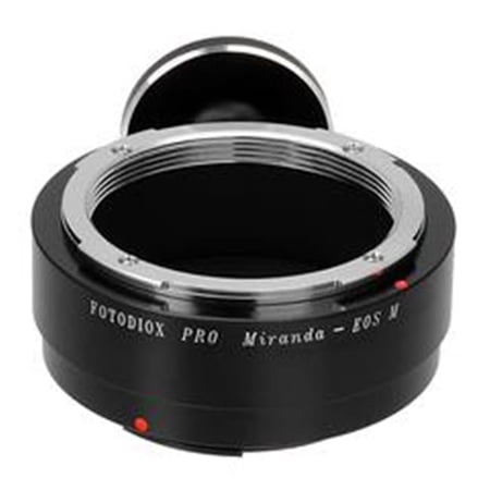 Fotodiox MIR-EOSM-P Pro Lens Mount Adapter - Miranda SLR Lens To Canon EOS M Mirrorless Camera Body