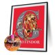 thumbnail image 2 of Cuadros Decorativos 5D DIY diamante pintura Harry Potter insignia completo redondo taladro artesanía mosaico decoración Ndcxsfigh Nuevos Originales, 2 of 9
