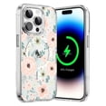 thumbnail image 3 of HZSY.for iPhone 14 magsafe magnetic ultra-thin mobile phone case-Pink Flowers, 3 of 5