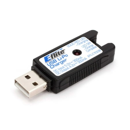 UPC: 0605482096505 | E-flite 1S USB Li-Po Charger 300mA EFLC1008 Replacement Helicopter Parts