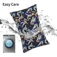 thumbnail image 6 of Pofeuu Astronauts in sport Print Polyester Microfiber Plush Pillowcases, Super Soft and Cozy Pillow Case Covers with Envelop Closure（Pillow core not included）-16"x24", 6 of 6